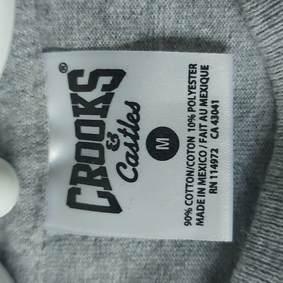 Crooks & Castles mens long sleeve graphic tshirt - Picture 4 of 6